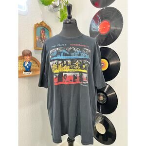 Vintage-Style The Police “Synchronicity” Graphic Tee
